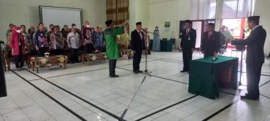 Pengambilan Sumpah Jabatan dan Pelantika Sekretaris PT TUN Banjarmasin